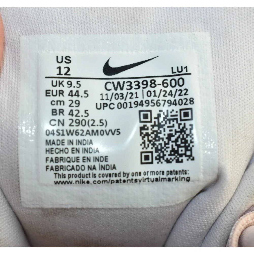 Nike Air Max Bella TR 4 Women Shoes Size 12 Champagne Running Sneakers